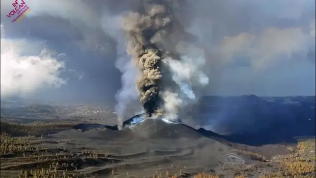 'Video thumbnail for Vulkanausbruch La Palma 2021'