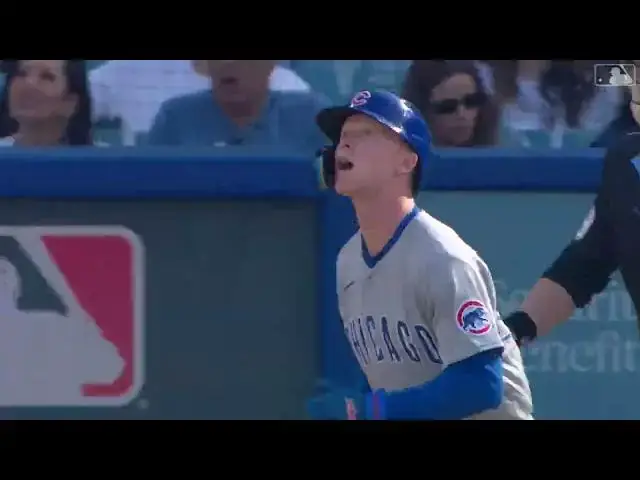 'Video thumbnail for Pete Crow-Armstrong SMACKS a Solo Home Run! | 1st HR of 2025 | Chicago Cubs | 04/13/2025'