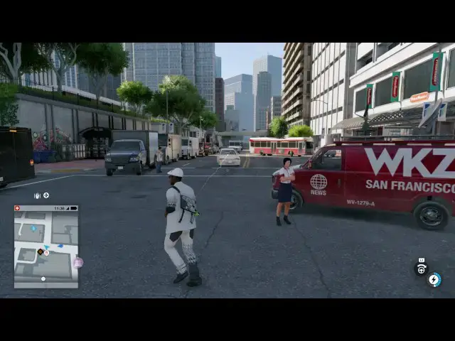 'Video thumbnail for Watch Dogs 2 - Marcus Holloway Dances on Cars & Causes Accidents in Busy Intersection Gameplay Pro'