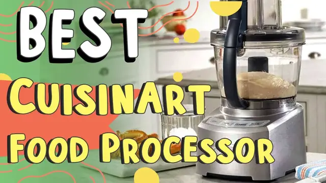 'Video thumbnail for Top 5 Best Cuisinart Food Processor In 2022 | Best Cuisinart Food Processor On Amazon!'