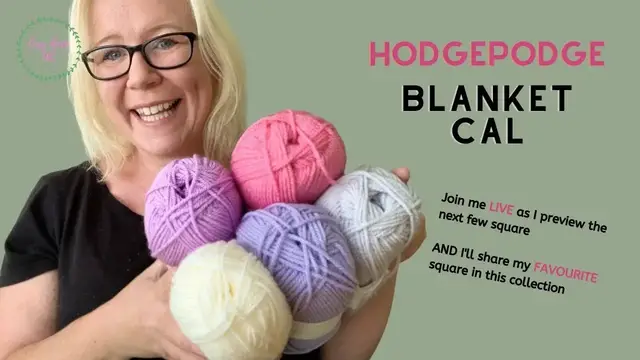 'Video thumbnail for Sharing my Favourite Square in the Hodgepodge Blanket CAL'