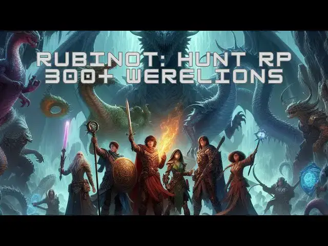 'Video thumbnail for Rubinot: Hunt para RP 300+ Werelions de Darashia (Profit 800k/H)'