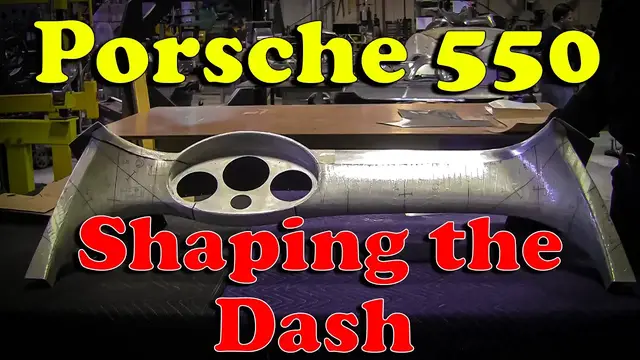 'Video thumbnail for Metal Shaping a Porsche 550 Dash: Part 1'