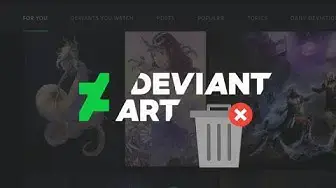 'Video thumbnail for How to Deactivate your Deviantart Account Permanently?'