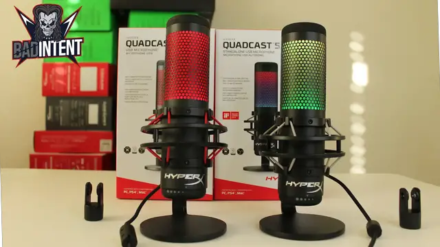 'Video thumbnail for HyperX QuadCast vs QuadCast S'