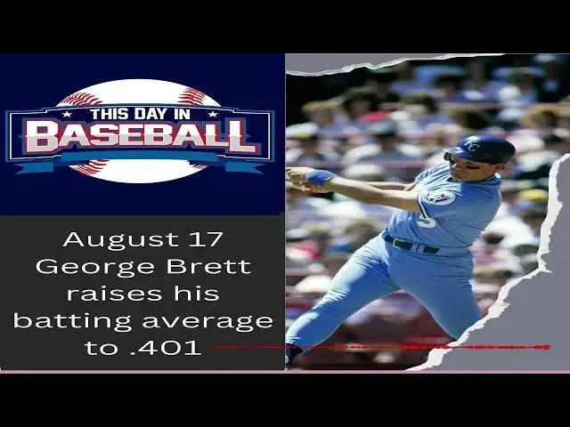 'Video thumbnail for August 17 George Brett tops 400'