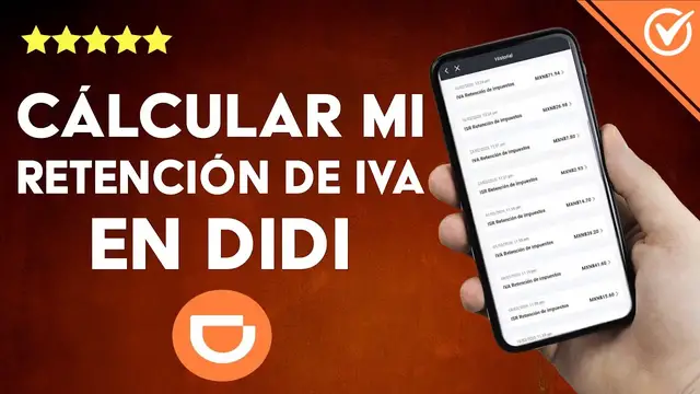 'Video thumbnail for Cómo calcular y declarar mi retención de impuestos IVA si soy conductor de DIDI'