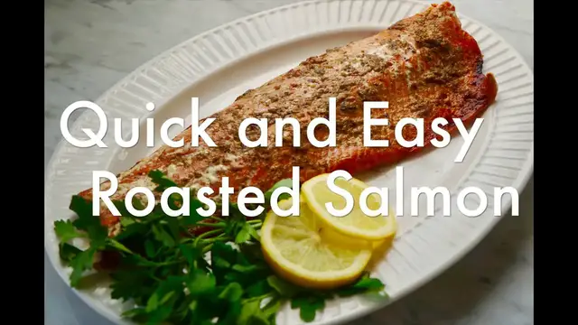 'Video thumbnail for Easy Baked Salmon with Gemma's Gourmet Hot Sauce'