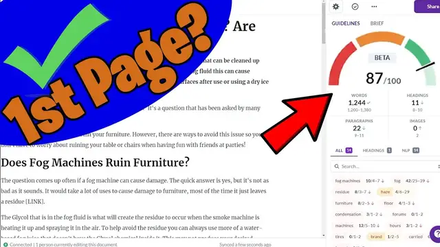 'Video thumbnail for How to Use Surfer SEO: Step by Step Guide to Page 1 of Google [Over the Shoulder View]'