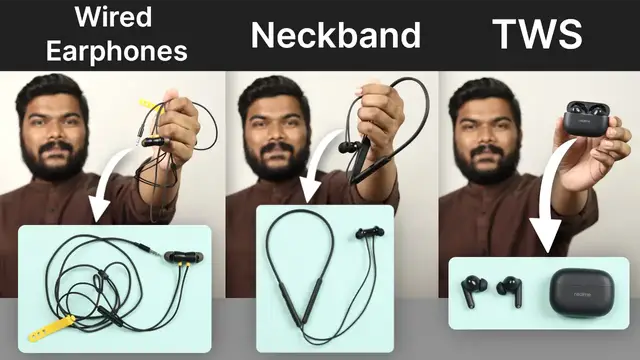 'Video thumbnail for Wired Earphones vs Neckband vs TWS: Which is Better to Buy?'