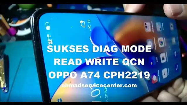 'Video thumbnail for Mengatasi sinyal hilang oppo a74 CPH2219 DIAG , QCN'