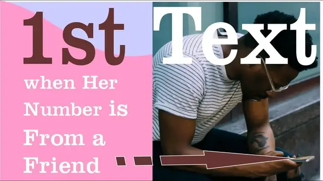 'Video thumbnail for How to Text a Girl After You Get Her Number - First Text to a Girl'