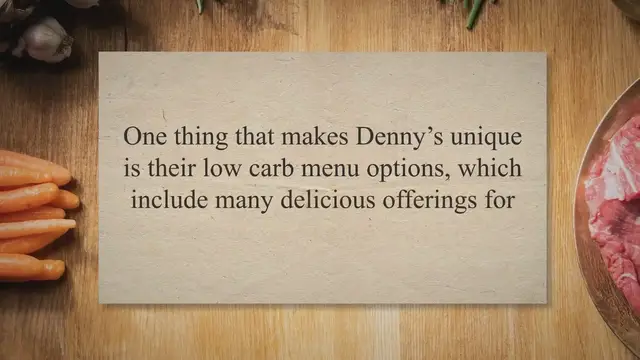 'Video thumbnail for Denny's Low Carb Menu For Keto Dieters'