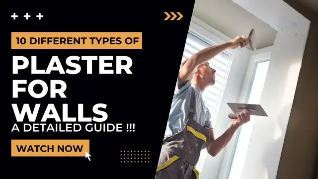 'Video thumbnail for Types of Plaster & Finishing for walls - Lime - Gypsum - Stucco & More'