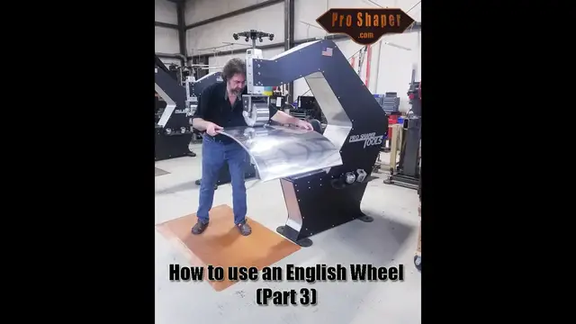 'Video thumbnail for How to use and English Wheel (Part 3)'
