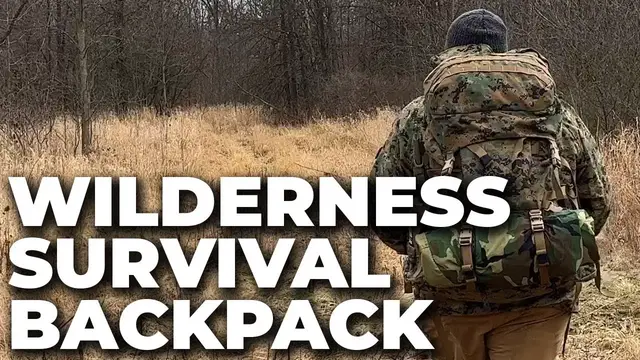 'Video thumbnail for Wilderness Survival Backpack | Tips & Tricks for Bushcraft & Camping'
