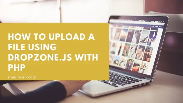 'Video thumbnail for How to upload a file using Dropzone.js with PHP'