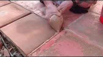 'Video thumbnail for How to Grout Mexican Tile'