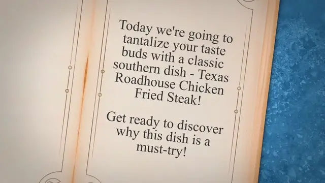 'Video thumbnail for How to Make Texas Roadhouse Chicken Fried Steak in 25 Minutes?'