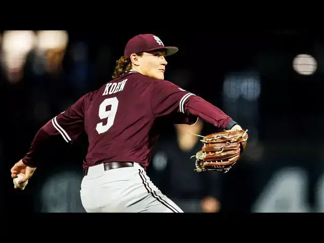 'Video thumbnail for Pico Kohn 2025 College Baseball Highlights! | Mississippi State Bulldogs'