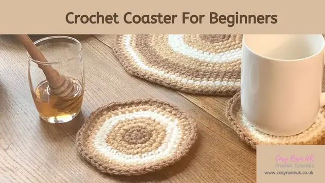 'Video thumbnail for Crochet Coaster for Beginners'
