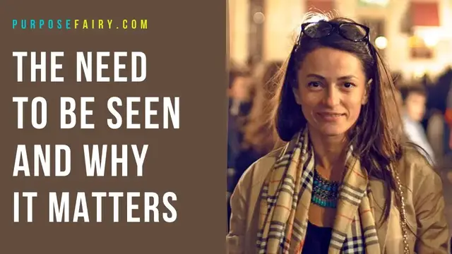 'Video thumbnail for The Need to Be Seen and Why It Matters'