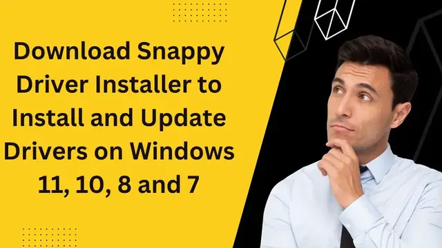 'Video thumbnail for Download Snappy Driver Installer to Install and Update Drivers on Windows 11, 10, 8 and 7'