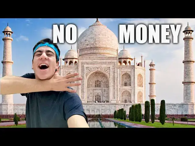 'Video thumbnail for AGRA, INDIA WITH NO MONEY'