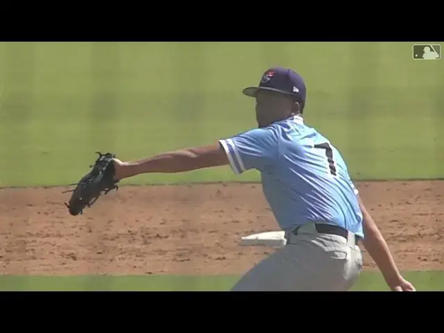 'Video thumbnail for 2025 MLB Draft Preview: Angel Cervantes, RHP, Warren High School'