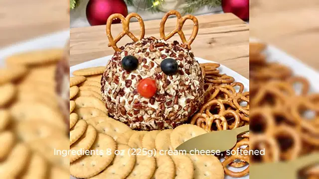 'Video thumbnail for Rudolph Christmas Cheese Ball'