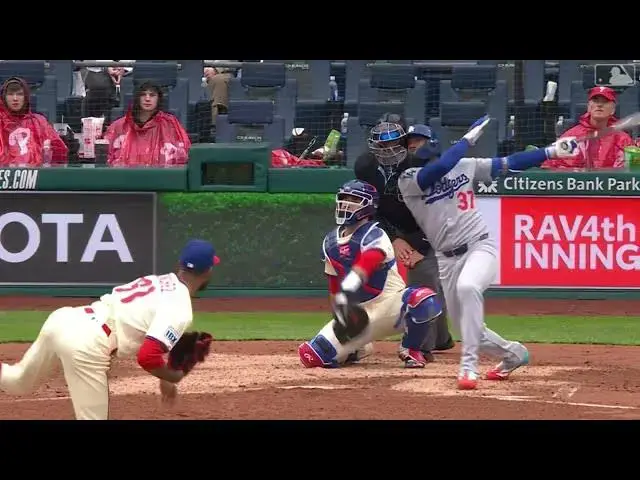 'Video thumbnail for Teoscar Hernandez CRUSHES His 2nd Homer of Game! | 4th HR of 2025 | Los Angeles Dodgers | 04/06/2025'