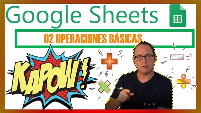 'Video thumbnail for Operaciones en hoja de cálculo de Google Sheets ➡️ Tutorial 2'
