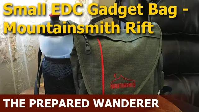 'Video thumbnail for Small EDC Gadget Bag - Mountainsmith Rift'