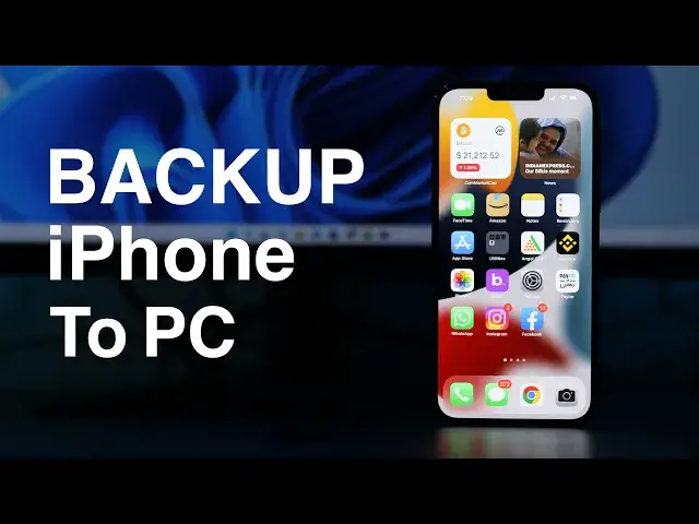 'Video thumbnail for How To Backup Your iPhone To Windows PC For Free'
