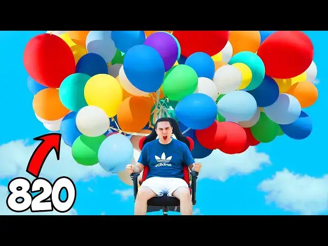 'Video thumbnail for How Many Balloons To Fly A Chair?'