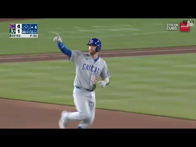 'Video thumbnail for Carson Kelly SMACKS a Solo Home Run! | 1st HR of 2025 | Chicago Cubs | 03/31/2025'