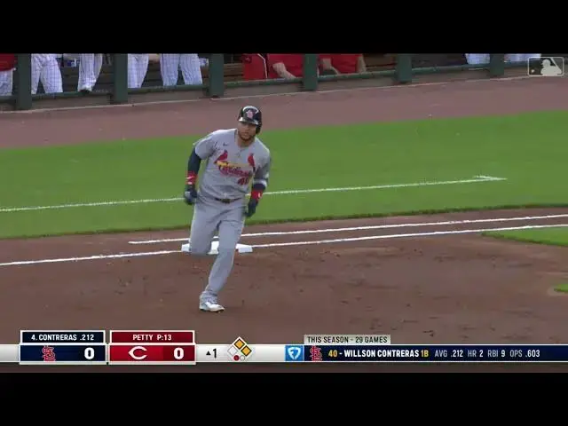 'Video thumbnail for Willson Contreras DRILLS a Three-Run Home Run! | 3rd HR of 2025 | St. Louis Cardinals | 04/30/2025'
