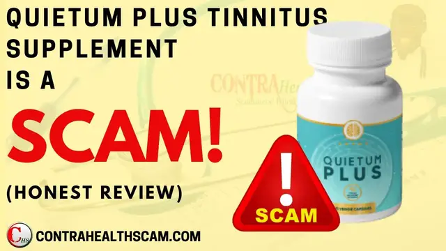 'Video thumbnail for Quietum Plus Tinnitus Supplement is A SCAM! (Honest Review)'