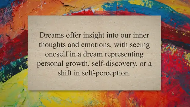 'Video thumbnail for Spiritual Meaning of Seeing Yourself in a Dream'