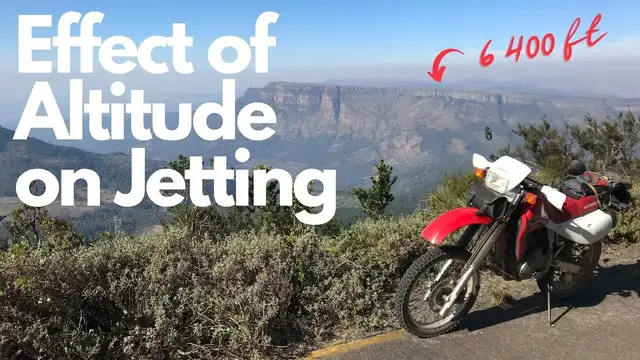 'Video thumbnail for Carburetor Jetting Between 2 000ft and 6 400ft | Honda XR650L'