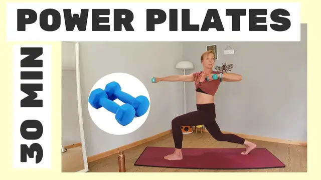 'Video thumbnail for 30 minute Power Pilates Tutorial'