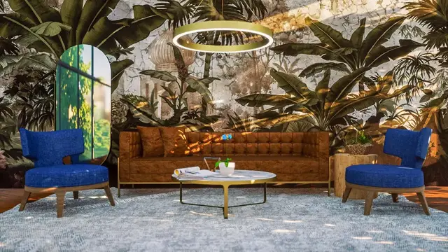 'Video thumbnail for Living Room Design Twinmotion 2021.1.4 | Interior Rendering Twinmotion 2021.1.4'