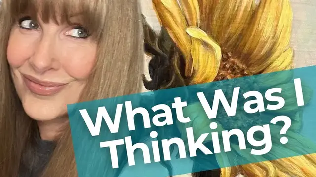 'Video thumbnail for How To Paint A Sunflower In Oil'
