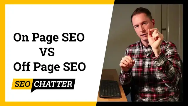 'Video thumbnail for On Page SEO vs Off Page SEO: Difference and Uses in Search Engine Optimization'
