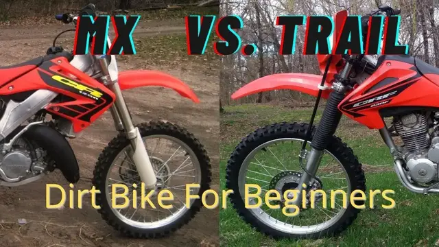 'Video thumbnail for MX vs Trail Bike Which Is Best For You & Why'