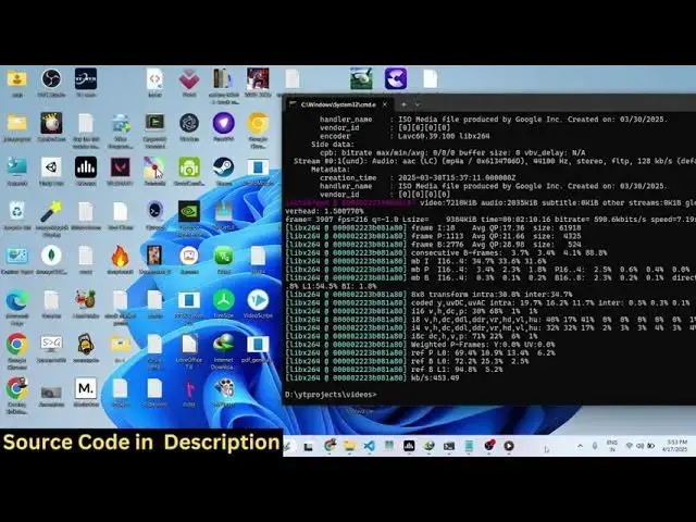 'Video thumbnail for FFMPEG Command to Add Text Overlay on Video as Watermark With Custom Font & Colors in Terminal'