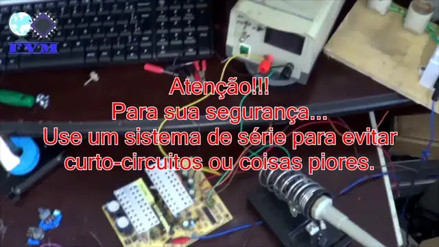 'Video thumbnail for Modificando fonte de pc ATX 12V para 13.6V, 22A, de forma fácil.'