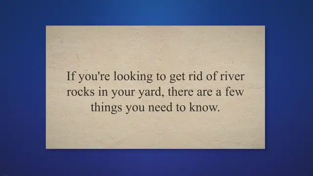 'Video thumbnail for How to Remove River Rocks From Yard: A Practical Guide'