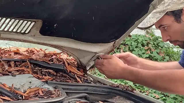 'Video thumbnail for how to remove a bmw e36 hood'