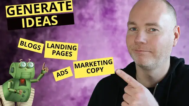 'Video thumbnail for Easily generate ideas with AI'